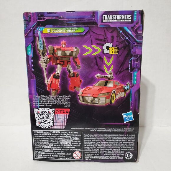 Transformers Legacy Deluxe Class Prime Universe Knock-Out NIB Action Figure 2022 - Picture 2 of 7